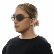 Police Gold Metal Sunglasses