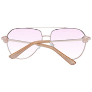 Guess Rose Gold Metal Sunglasses