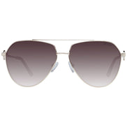Guess Ochelari de Soare Aurii din Metal