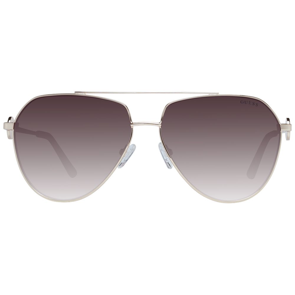 Guess Ochelari de Soare Aurii din Metal