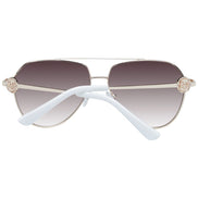 Guess Ochelari de Soare Aurii din Metal