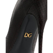 Pantofi cu toc Dolce & Gabbana Multicolor Exotic Leather