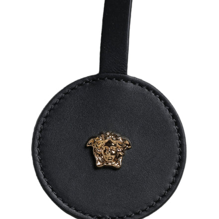 Geantă tote crossbody Versace, albă, cu mâner superior, din pânză și piele, cu logo