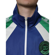Dolce & Gabbana Multicolor Full Zip Bomber Jacket