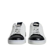 Adidași Dolce & Gabbana Albi din Piele cu Logo Portofino