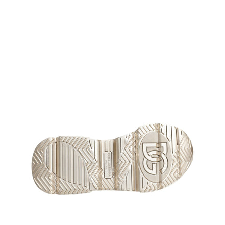 Dolce & Gabbana Gold Sequin Iridiscent Daymaster Sneakers