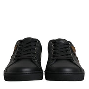 Dolce & Gabbana Black London Sacred Heart Sneakers