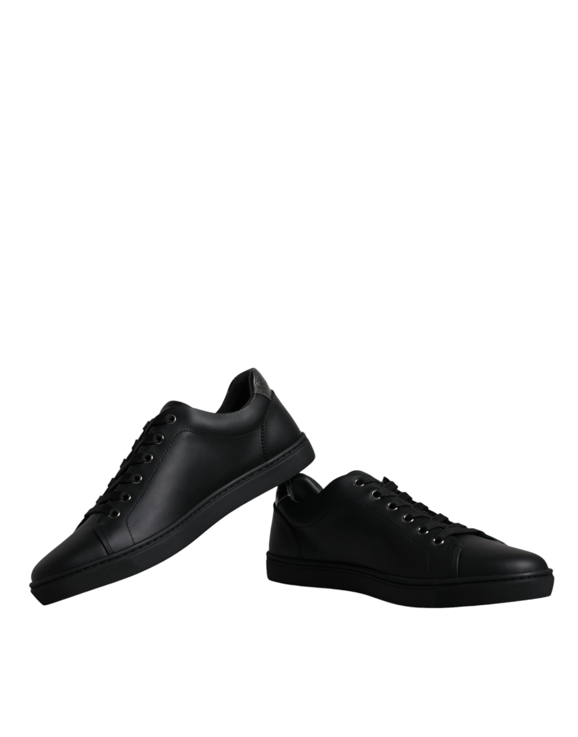 Dolce & Gabbana Black London Sacred Heart Sneakers