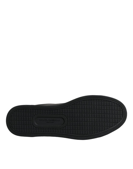 Dolce & Gabbana Black London Sacred Heart Sneakers