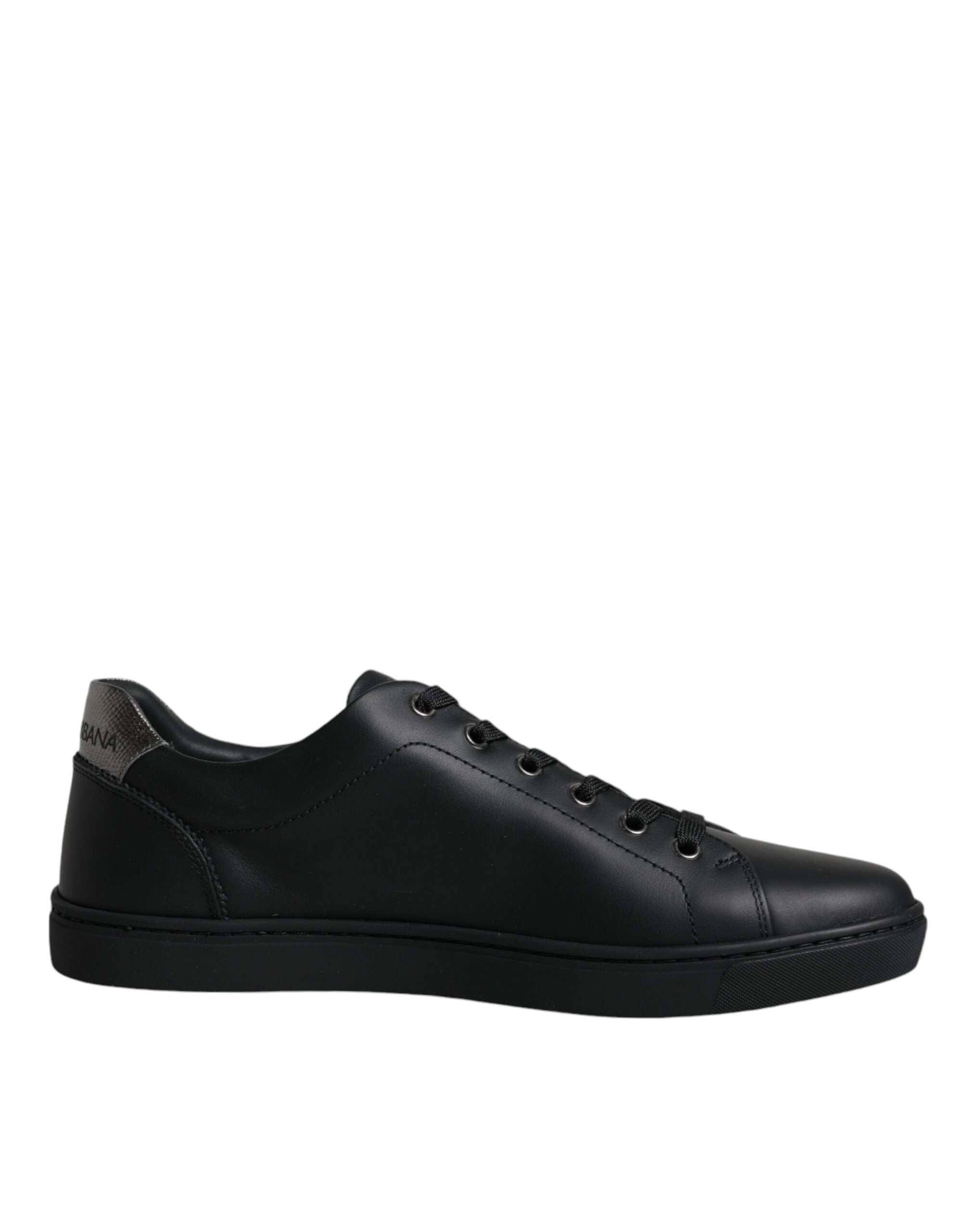 Dolce & Gabbana Black London Sacred Heart Sneakers