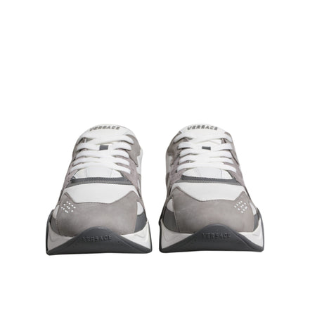 Sneakers Versace Grey Squalo Chunky Low Top