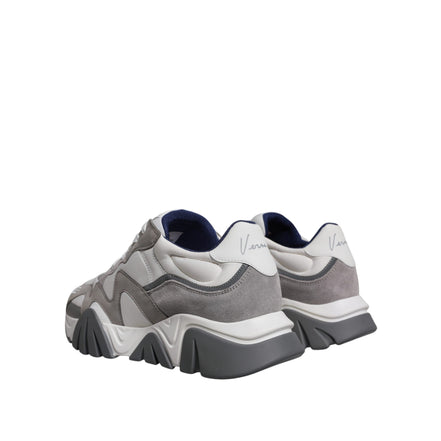 Sneakers Versace Grey Squalo Chunky Low Top