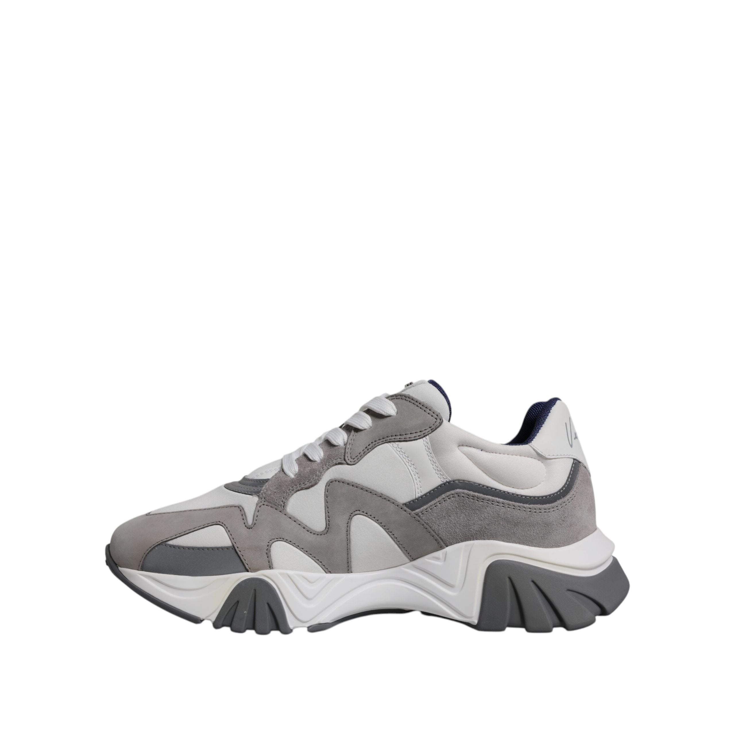 Sneakers Versace Grey Squalo Chunky Low Top