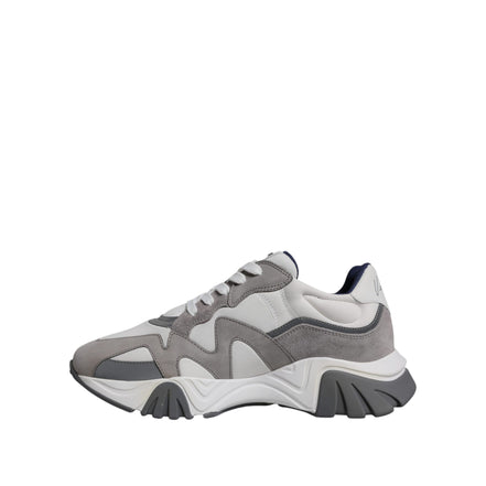 Sneakers Versace Grey Squalo Chunky Low Top