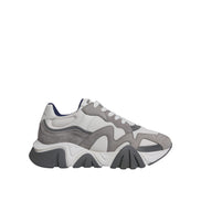 Sneakers Versace Grey Squalo Chunky Low Top