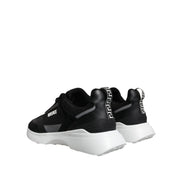 Adidași de tip low-top Versace Black Medusa Quad Canvas