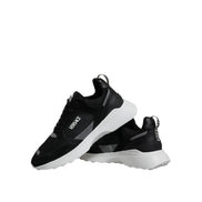 Adidași de tip low-top Versace Black Medusa Quad Canvas