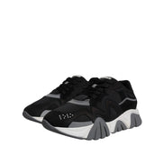 Adidași joși groși Versace Black Squalo