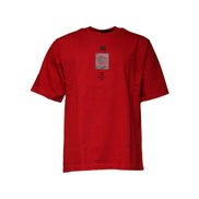 Dolce & Gabbana Red DG Eye Cotton Crew Neck T-shirt