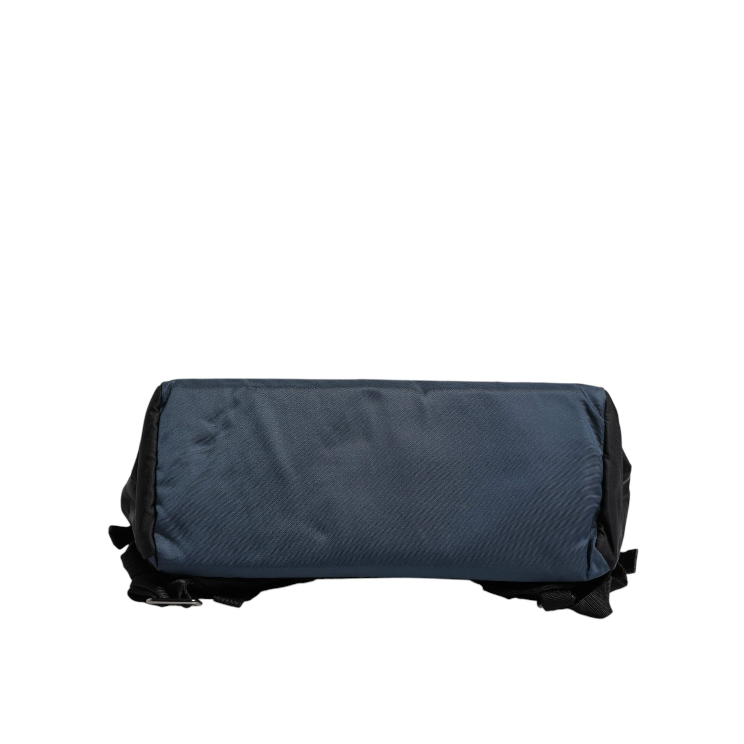 Dolce & Gabbana Black DG Logo School Backpack Bag