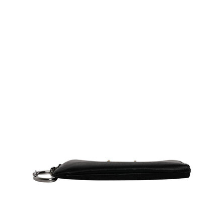Dolce & Gabbana Black Logo Pouch Clutch