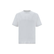 Brunello Cucinelli Tricou Alb din Bumbac