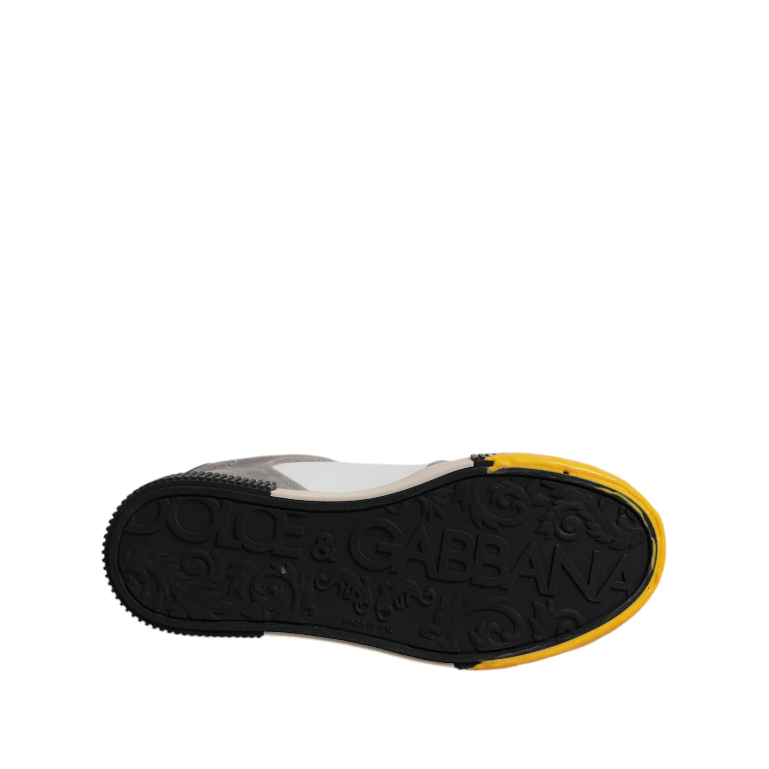 Adidași joși Dolce & Gabbana DNA din piele multicoloră