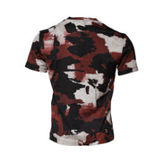 Tricou Dolce & Gabbana cu decolteu rotund și camuflaj multicolor