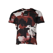 Tricou Dolce & Gabbana cu decolteu rotund și camuflaj multicolor