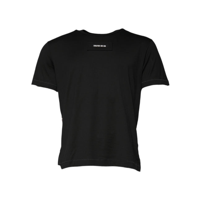 Tricou Dolce & Gabbana cu decolteu rotund și camuflaj multicolor