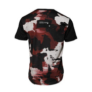 Tricou Dolce & Gabbana cu decolteu rotund și camuflaj multicolor
