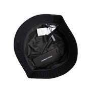 Dolce & Gabbana Black Cotton Wide Brim Bucket Hat