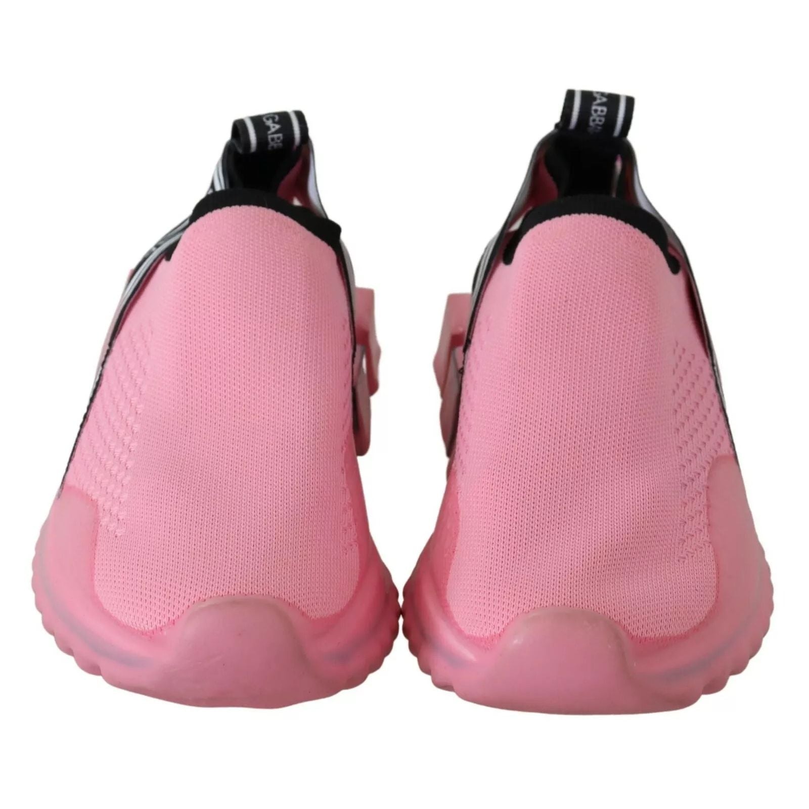 Dolce & Gabbana Pink Sorrento Slip-On Low Top Sneakers