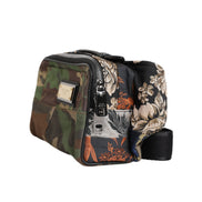 Dolce & Gabbana Geantă tip borsetă Multicoloră cu Logoul Camuflaj Patchwork