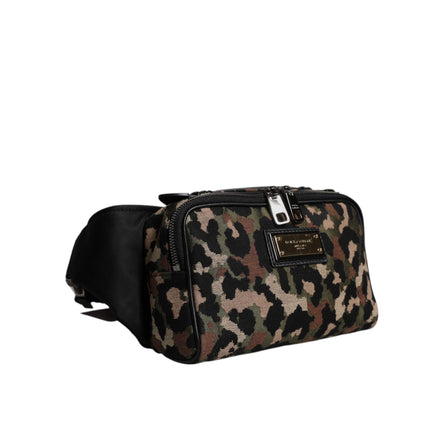 Marsupiu Dolce & Gabbana cu siglă DG Leopard Multicolor