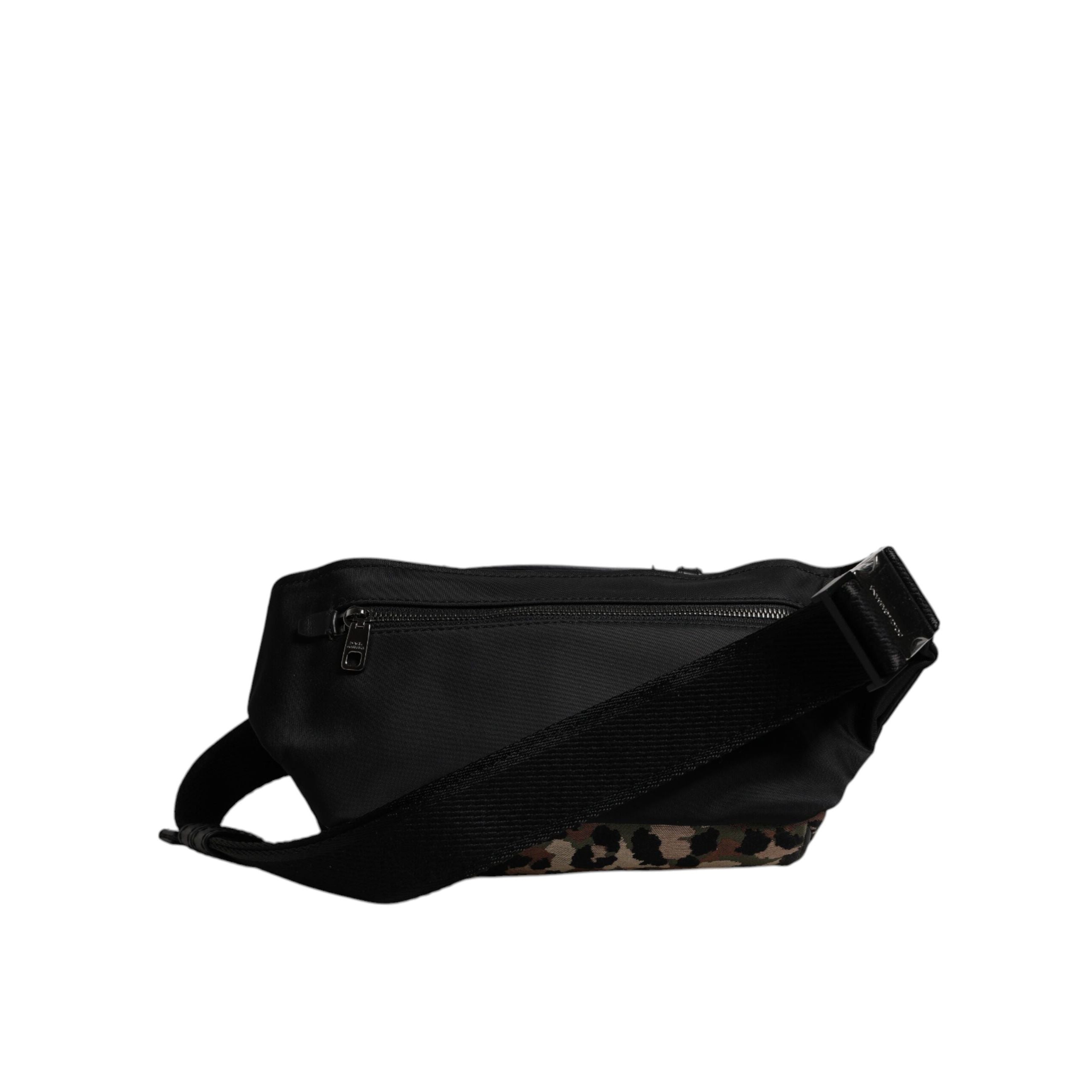 Marsupiu Dolce & Gabbana cu siglă DG Leopard Multicolor
