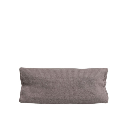 Dolce & Gabbana Grey Alpaca Wool Logo Tote Bag