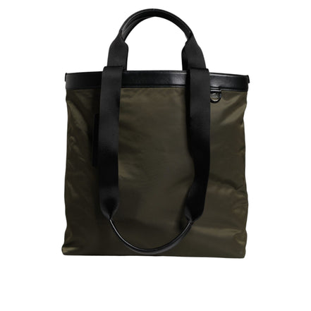 Dolce & Gabbana Military Green Shoulder Strap Tote Bag