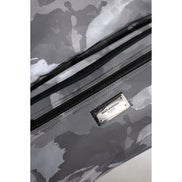 Geantă tote Dolce & Gabbana gri camuflaj din bumbac, cu multiple compartimente
