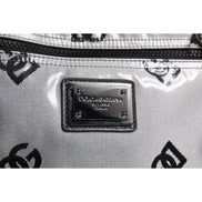 Dolce & Gabbana Grey Black DG Logo Backpack