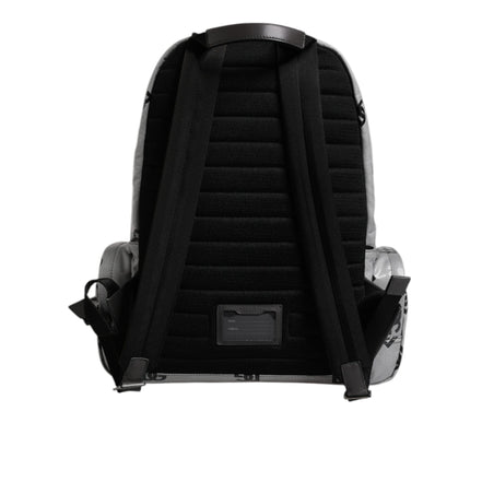 Dolce & Gabbana Grey Black DG Logo Backpack