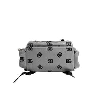 Dolce & Gabbana Grey Black DG Logo Backpack