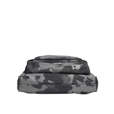 Dolce & Gabbana Black Camouflage Logo Shoulder Bag