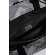 Dolce & Gabbana Black Camouflage Logo Shoulder Bag