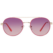 Guess Rose Gold Metal Sunglasses