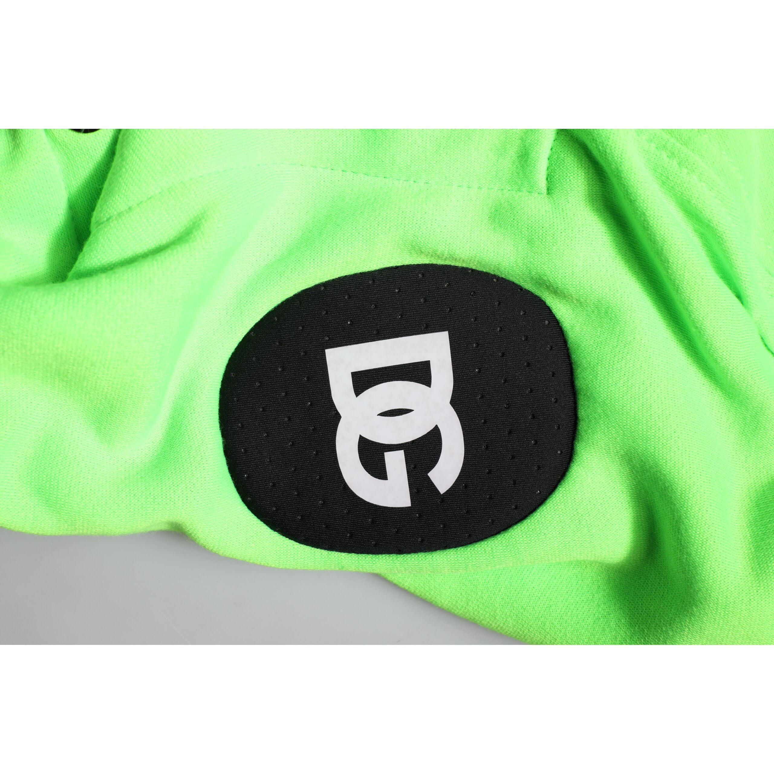 Dolce & Gabbana Green Hooded Sportswear Vest Sweater