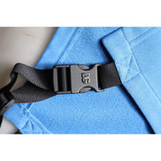 Dolce & Gabbana Blue Cotton Hooded Sportswear Vest Sweater