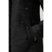 Dolce & Gabbana Black Single Breasted Trench Coat Jacket