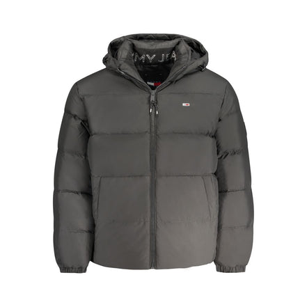 Tommy Hilfiger Geacă Neagră din Poliester pentru Bărbați