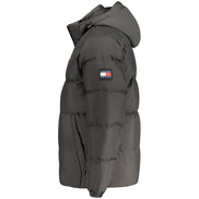 Tommy Hilfiger Geacă Neagră din Poliester pentru Bărbați